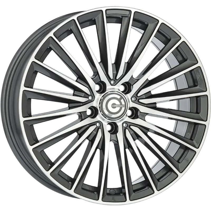 Carbonado Prestige Anthracite Polished 8,00x19 5x112,00 ET35,00