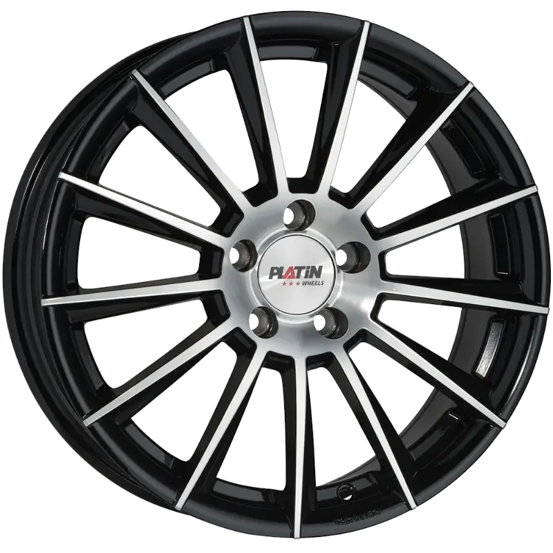 PLATIN Wheels P 74 Black Polished 7,50x18 5x112,00 ET49,00