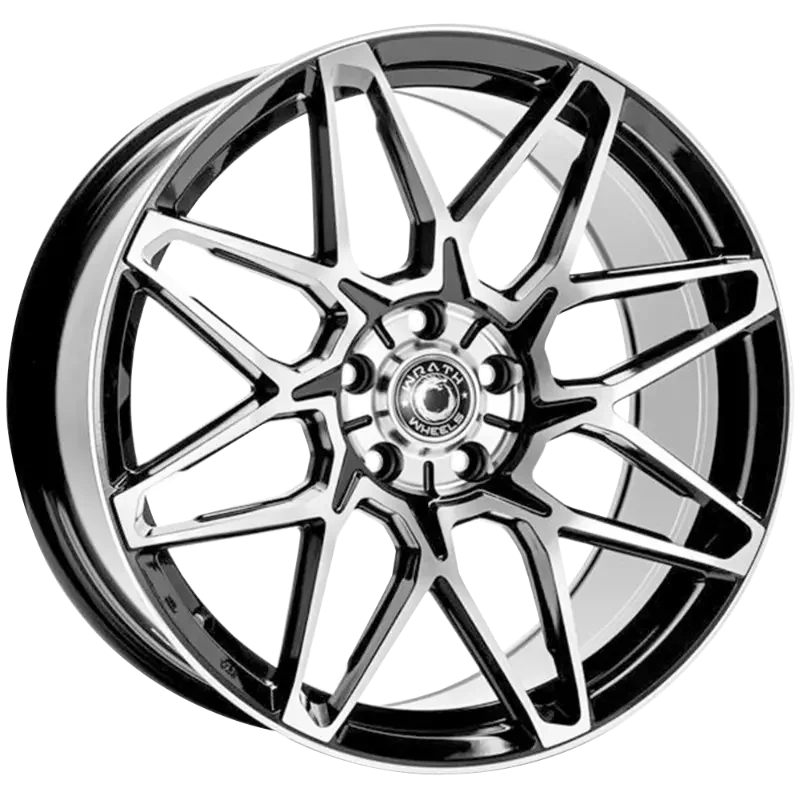WRATH WHEELS WF-6 Black Polished 8,50x19 5x112,00 ET42,00