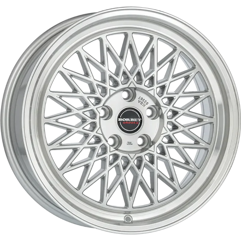 Borbet B silver rim polished 8,50x20 5x112,00 ET30,00