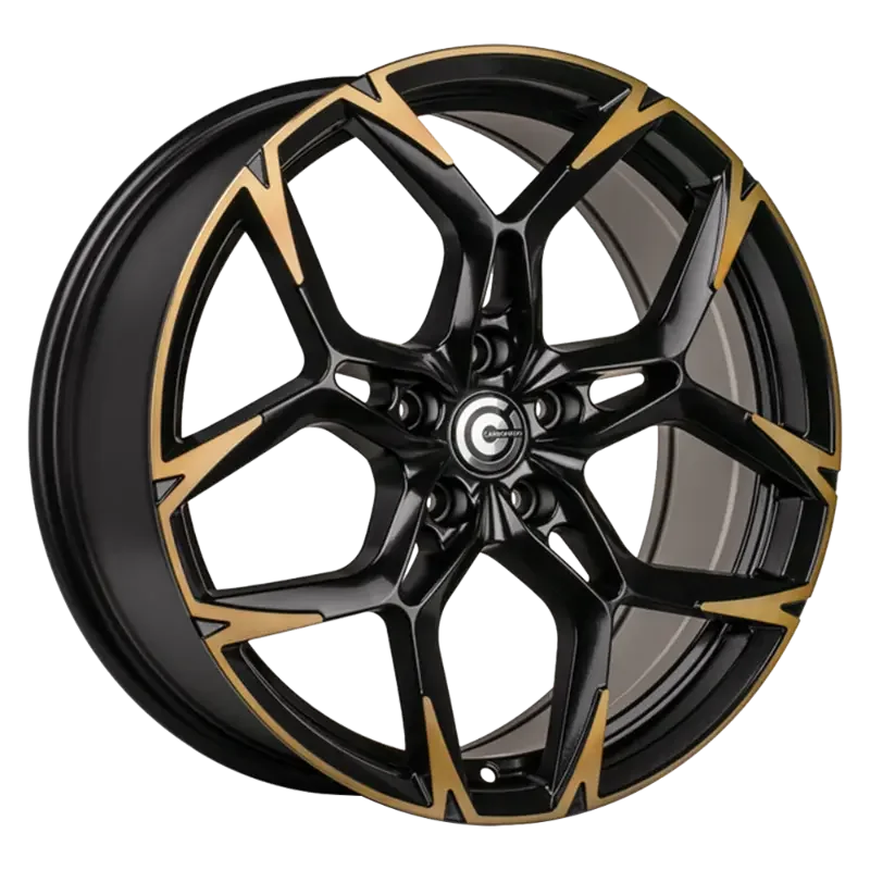 Carbonado Monster Matt Black Cooper Polished 8,00x18 5x112,00 ET40,00