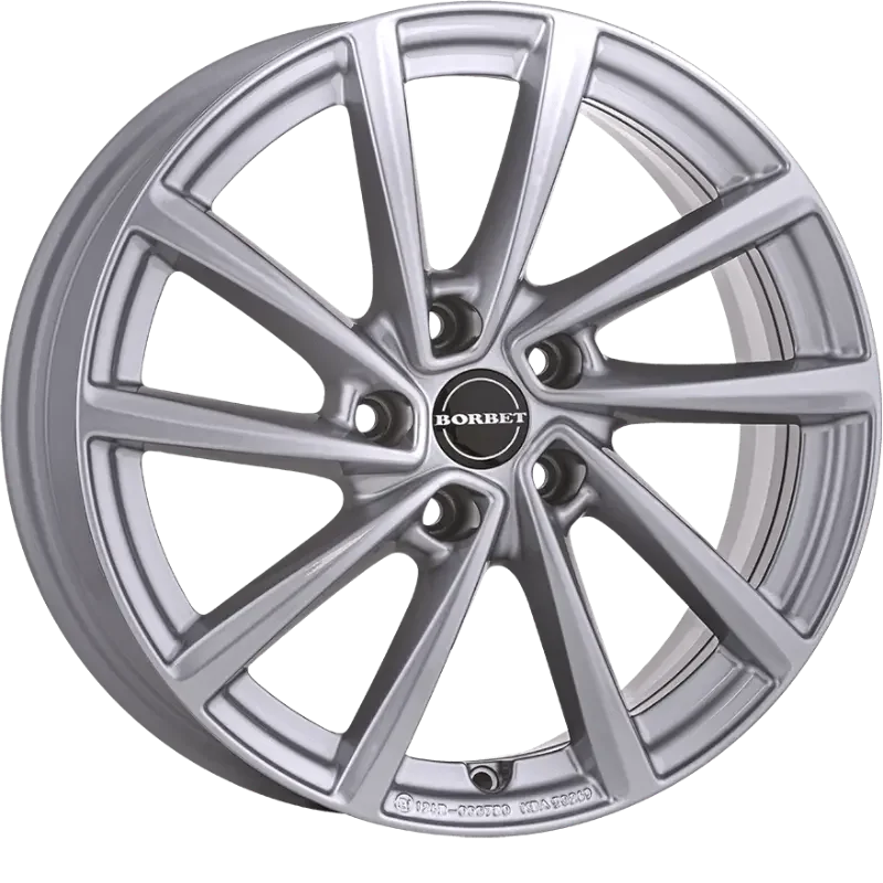 Borbet V crystal silver 7,00x19 5x114,30 ET45,00