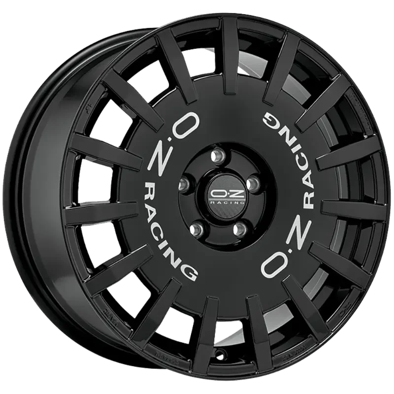 OZ RALLY RACING GLOSS BLACK 7,00x17 5x114,30 ET45,00