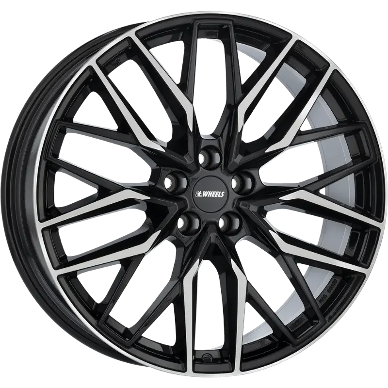 itWHEELS Xana Black Polished 8,00x19 5x108,00 ET45,00