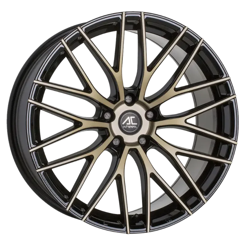 AC Wheels SYCLONE Black Polished Bronze 7,00x17 5x108,00 ET38,00