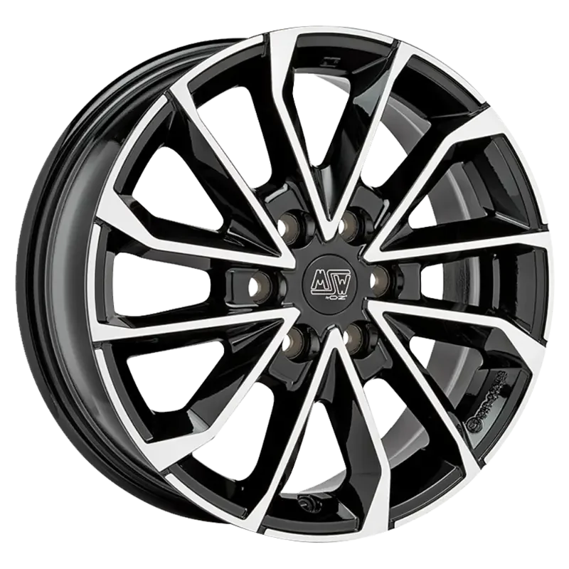 MSW 42 VAN Black Polished 6,50x17 6x120,00 ET50,00