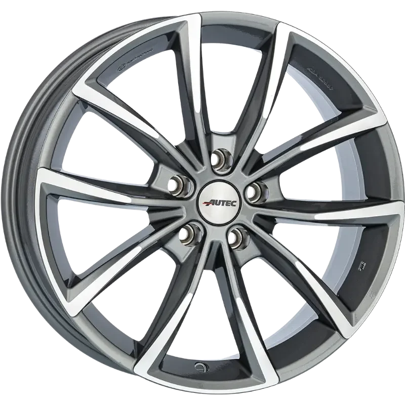 Autec Astana Titanium Polished 8,00x18 5x108,00 ET42,00