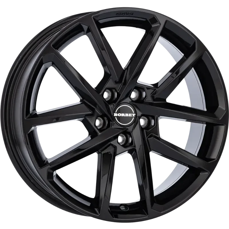 Borbet N black glossy 6,50x17 5x114,30 ET45,00