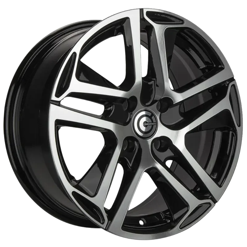 Carbonado Nice Black Polished 7,00x16 5x108,00 ET35,00
