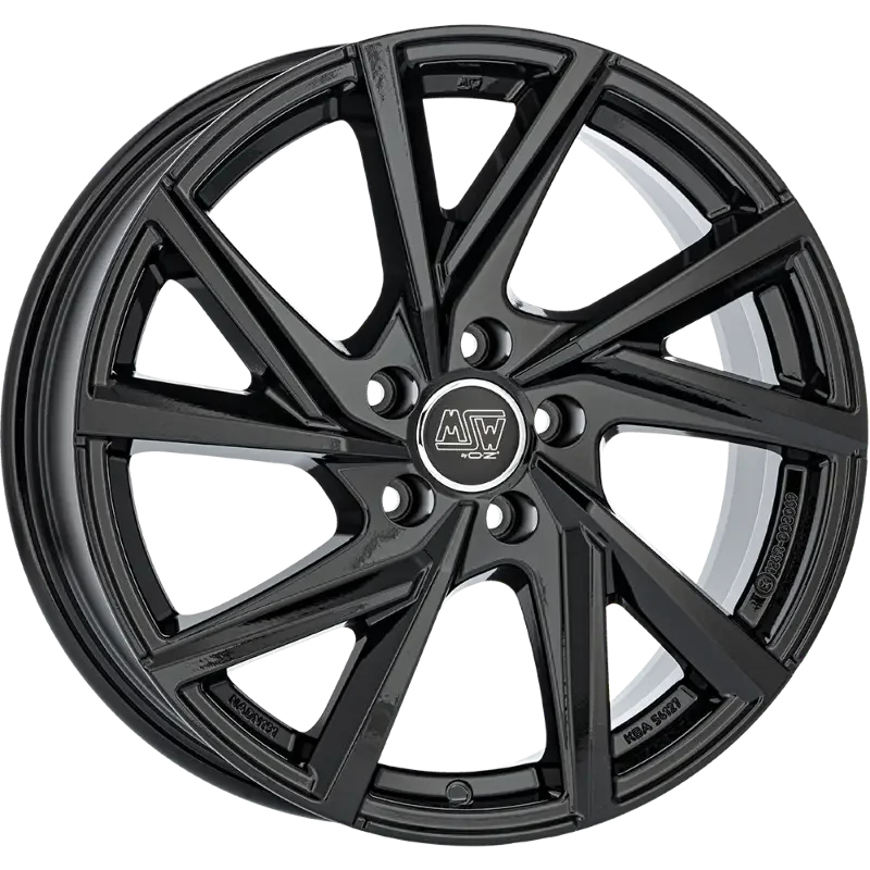 MSW 80-5 Gloss Black 7,00x17 5x100,00 ET45,00