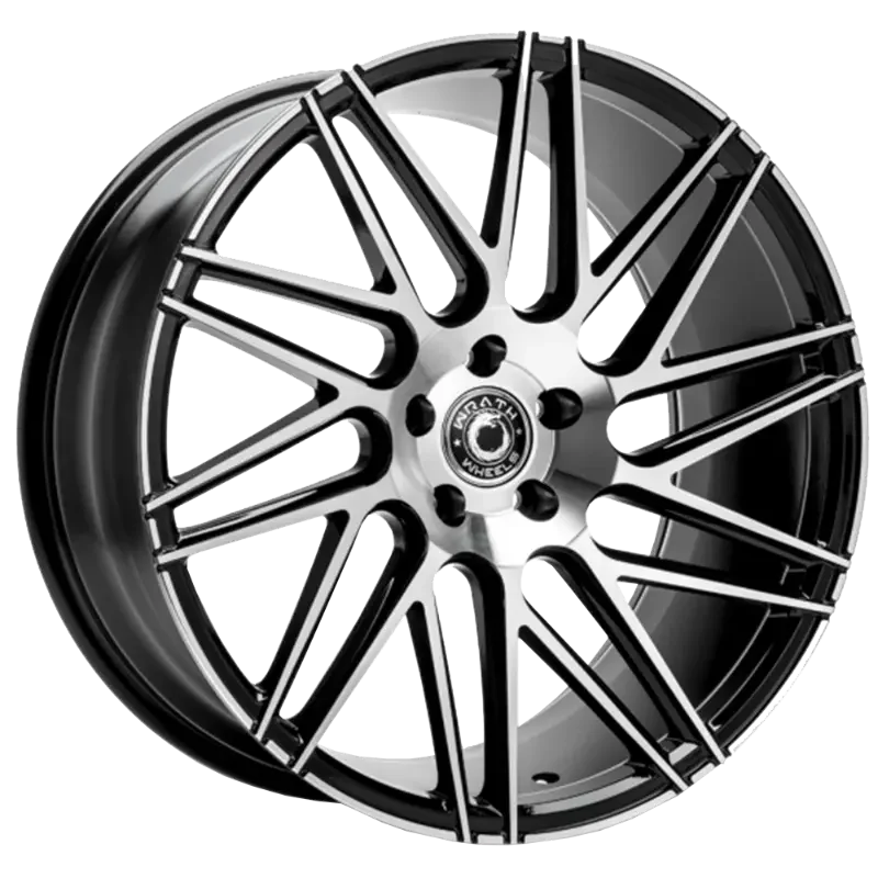 WRATH WHEELS WF-4 Black Polished 10,00x20 5x120,00 ET42,00