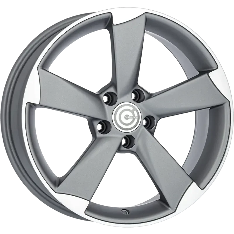 Carbonado Graphene Matt Anthracite Polished 9,00x20 5x112,00 ET30,00