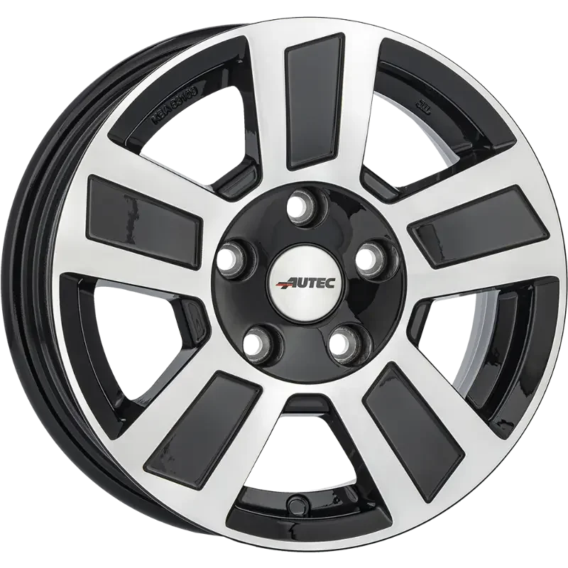 Autec Tigris Black Polished 6,00x14 4x100,00 ET30,00