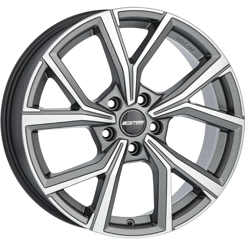 GMP Italia MENTOR Matt Anthracite Diamond 8,00x19 5x114,30 ET45,00