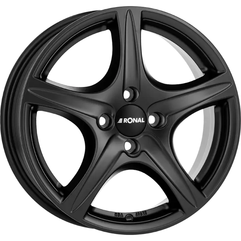Ronal R56 Trend Black 6,50x16 4x108,00 ET26,00