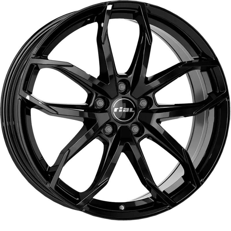 RIAL Lucca Black Gloss 7,50x17 5x100,00 ET45,00