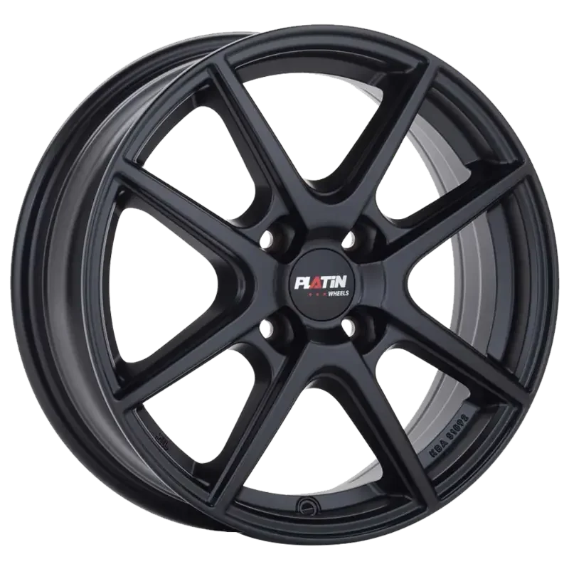 PLATIN Wheels P 73 Matt Black 5,50x14 4x100,00 ET35,00