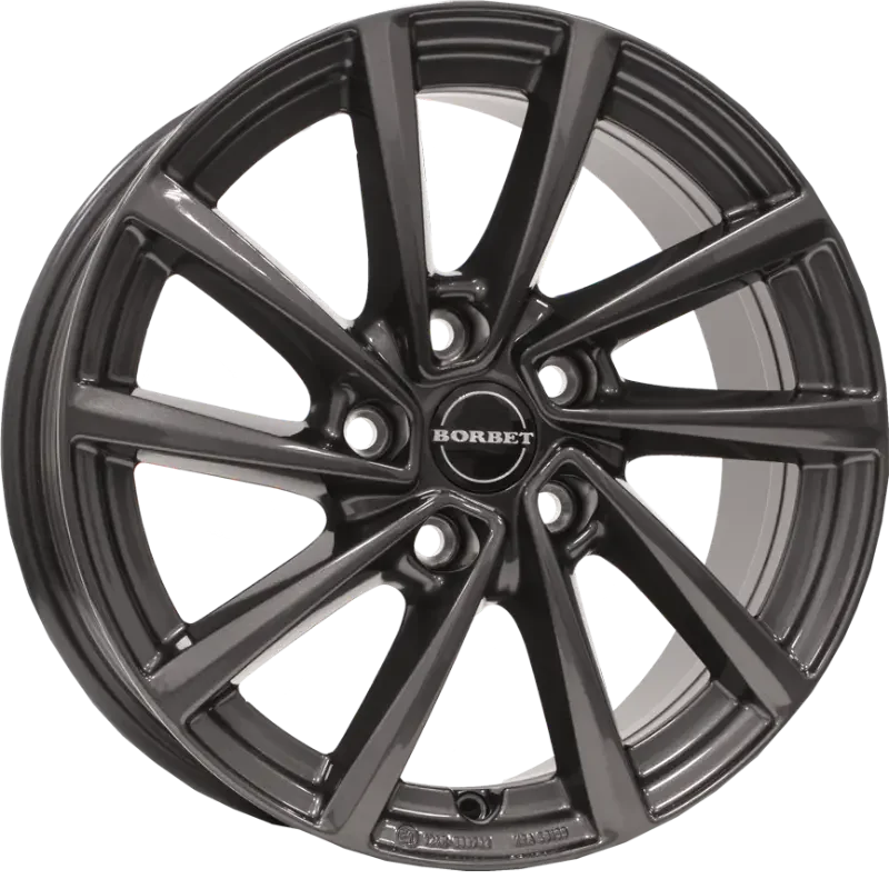 Borbet V anthracite 7,00x19 5x114,30 ET40,00