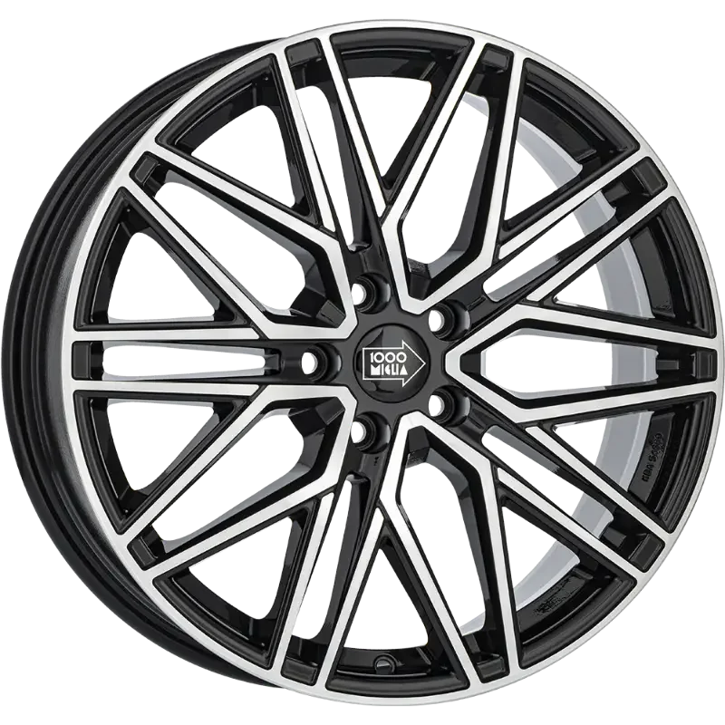 Mille Miglia MM1023 Black Polished 8,50x20 5x110,00 ET30,00