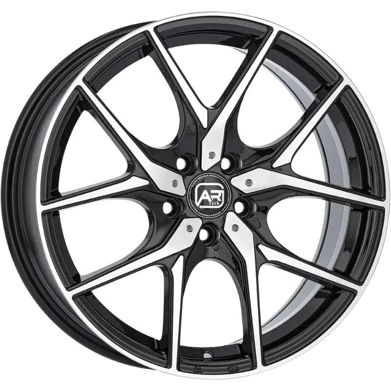 ARTECH Mygale Black Polished 7,50x17 4x108,00 ET25,00