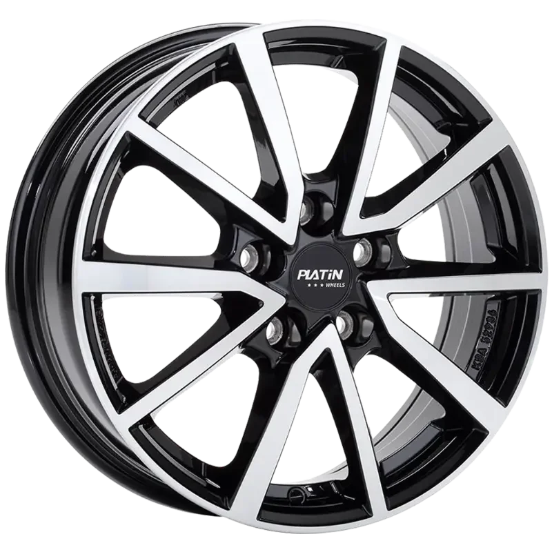 PLATIN Wheels P 95 Black Polished 6,00x16 5x100,00 ET45,00