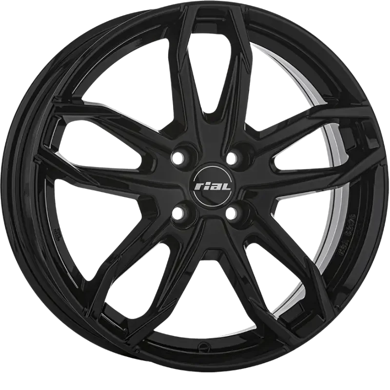 RIAL Lucca Black Gloss 6,50x16 4x100,00 ET45,00